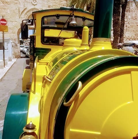 רכבת הכותל old Jerusalem city train
